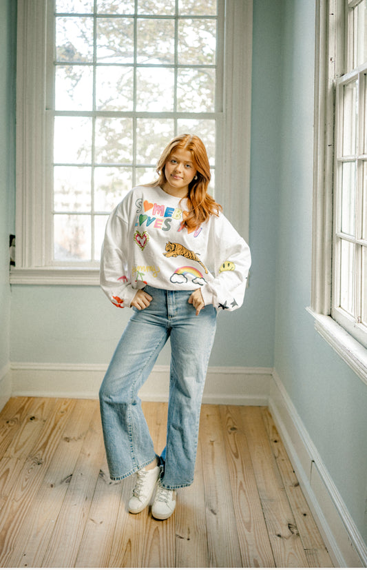 Somebody loves you sweatshirt